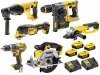 6 narzędziowy Zestaw Combo Dewalt 18V